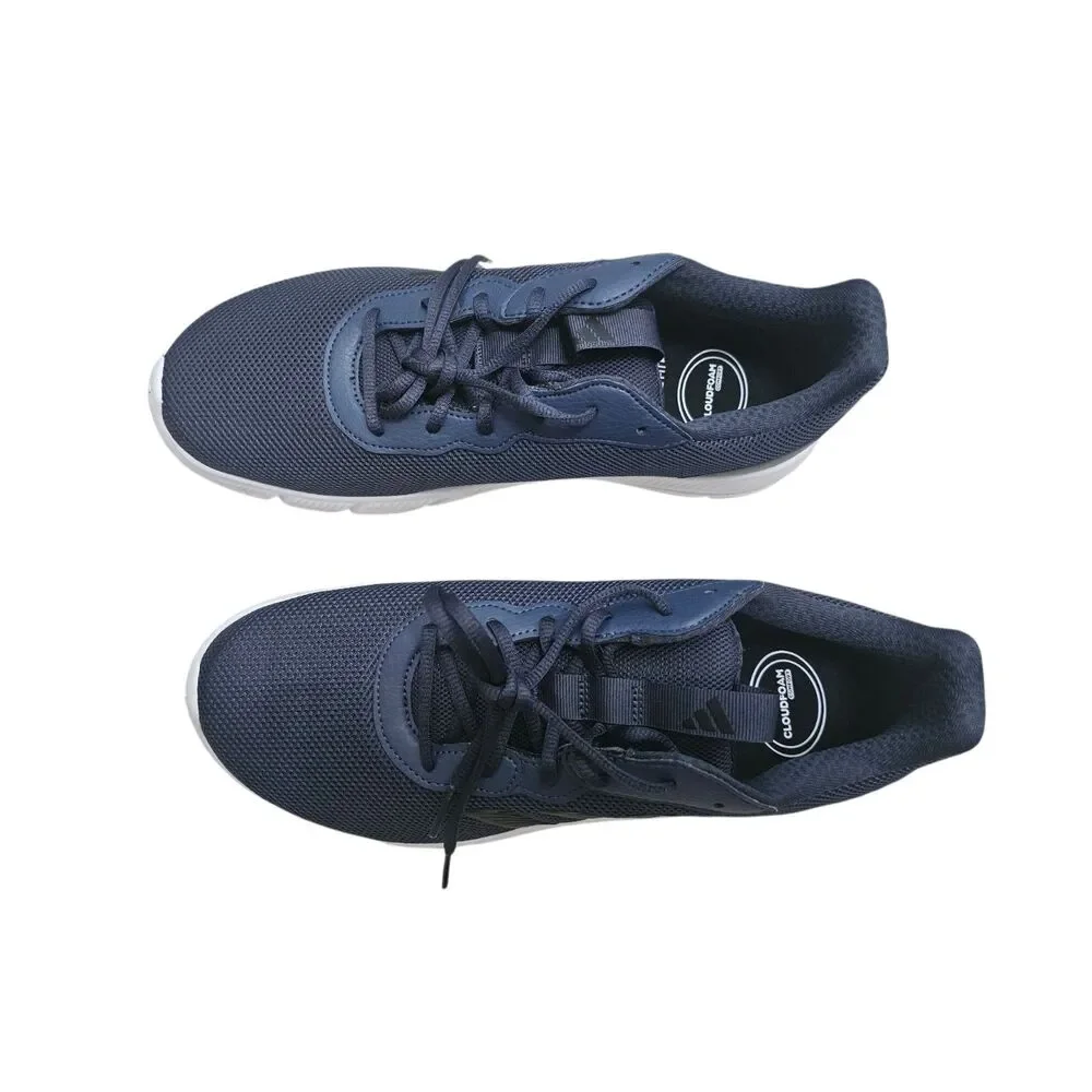 New Adidas Cloudfoam Flex Laces Navy 11